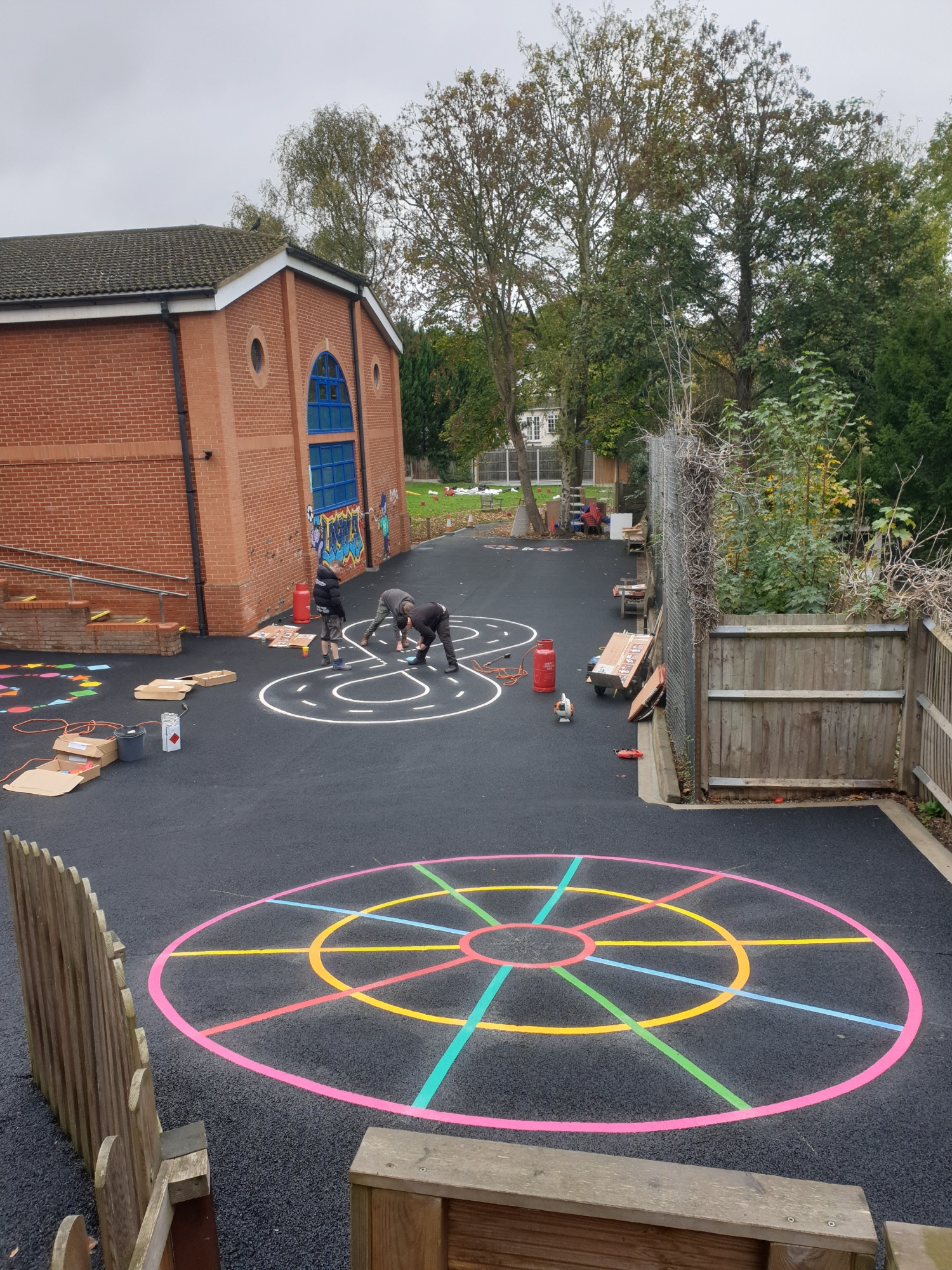 Loyola lower playground